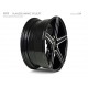 mbDESIGN KV1 20x9 5x115 ET20 Glanzschwarz poliert