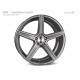 mbDESIGN KV1 20x9 5x108 ET25 Glanzgrau poliert