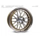 mbDESIGN LV1 19x8,5 5x112 ET50 Gold glanzend, Aussenbett/Front poliert