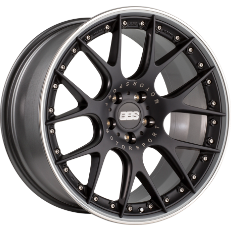 BBS CH-RII CH7100 22x10 5x130 ET33 satin black titanium