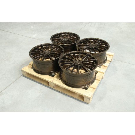 Set of CVR7 20x9 ET40 5x112 Gloss Bronze