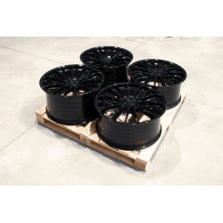 Set of CVR7 22x10 ET51 + 22x11,5 ET48 5x112 Platinum Black