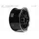 mbDESIGN LV1 20x9 5x112 ET42 Glanzschwarz poliert