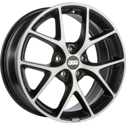 BBS SR SR028 19x8,5 5x112 ET46 volcano grey diamondcut