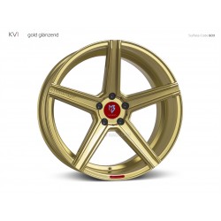 mbDESIGN KV1 19x8,5 5x130 ET47 Gold glanzend