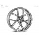 mbDESIGN KX1 21x10 5x130 ET50 Silber