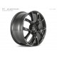 mbDESIGN KX1 21x11 5x112 ET35 Glanzgrau poliert
