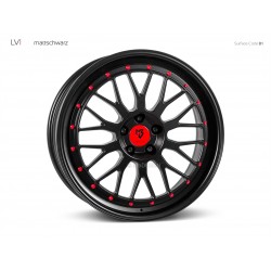 mbDESIGN LV1 17x7 4x100 ET35 Mattschwarz
